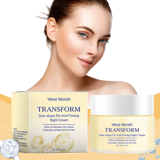 WEST MONTH Firming Night Cream Effectively Fight Wrinkles, Eeduce Fine Lines and Wrinkles, Tighten the Skin Firming Cream