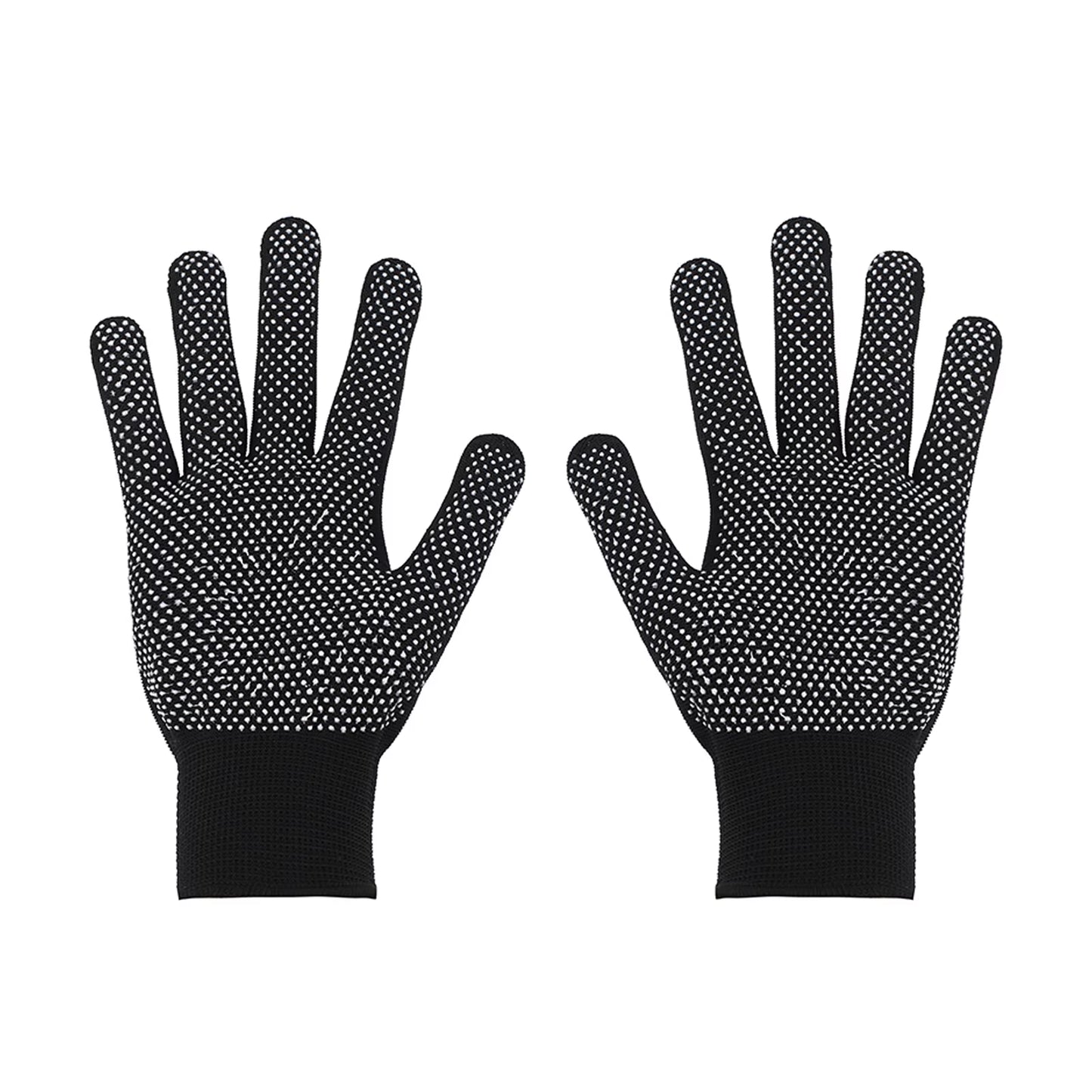 1Pair Hair Straightener Perm Curling Hairdressing Heat Resistant Finger Glove Hair Styling Tools Heatproof Protective Gloves