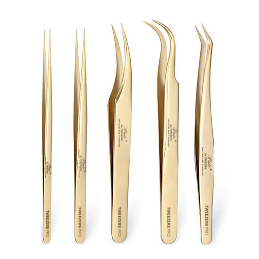 Eyelash Extension Tweezers Pliers Professional Tweezers Stainless Steel High Precision Eyelash Tweezers Scissors Makeup Tool
