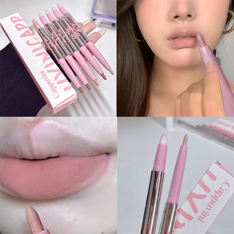 Original Soft Mist Lip Liner Mist Face Matte Outline Lip Shape Beep Lip Hold Makeup Low Saturation Lipstick