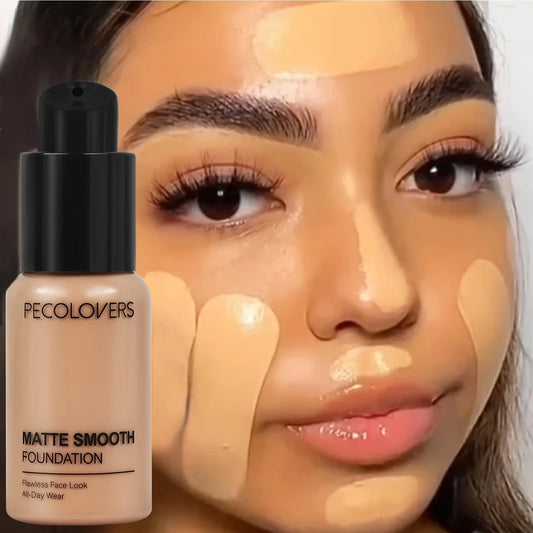 Dapperly Glow Velvet Matte Foundation – Flawless Full Coverage