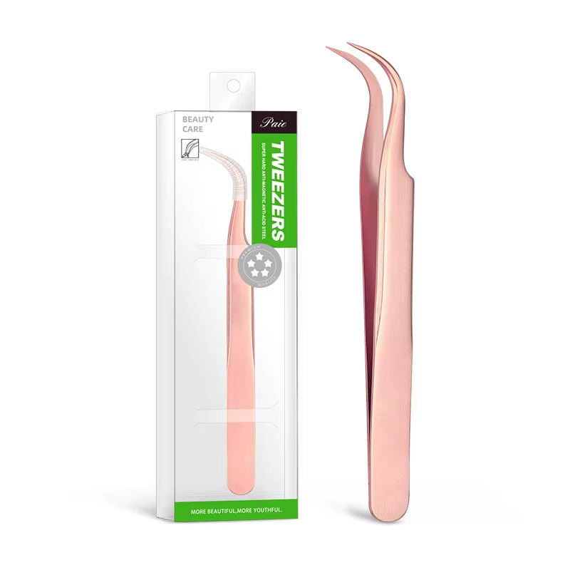Eyelash Extension Tweezers Pliers Professional Tweezers Stainless Steel High Precision Eyelash Tweezers Scissors Makeup Tool