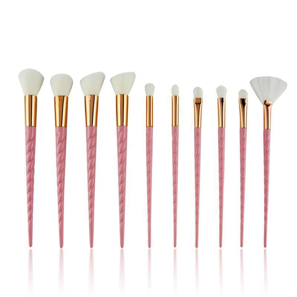 Unicorn Makeup Brushes Sets Maquiagem Foundation Powder Cosmetic Blush Eyeshadow Women Beauty Glitter Make up Brush Tools