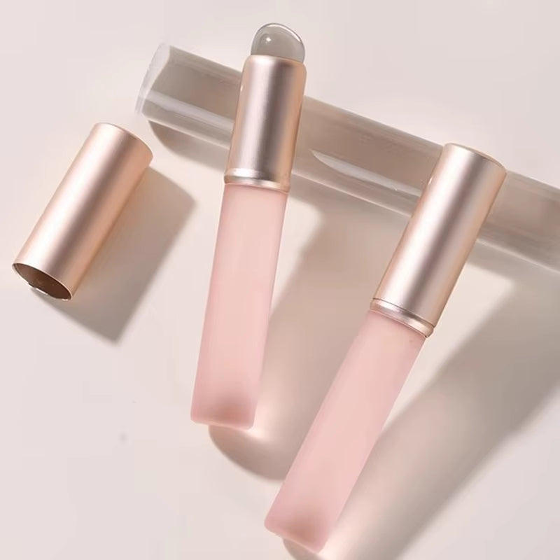 Silicone round Head Soft Lip Brush Pro Lipstick Application Smudge Brush Girls Women Cosmetic Tools Make up Brushes