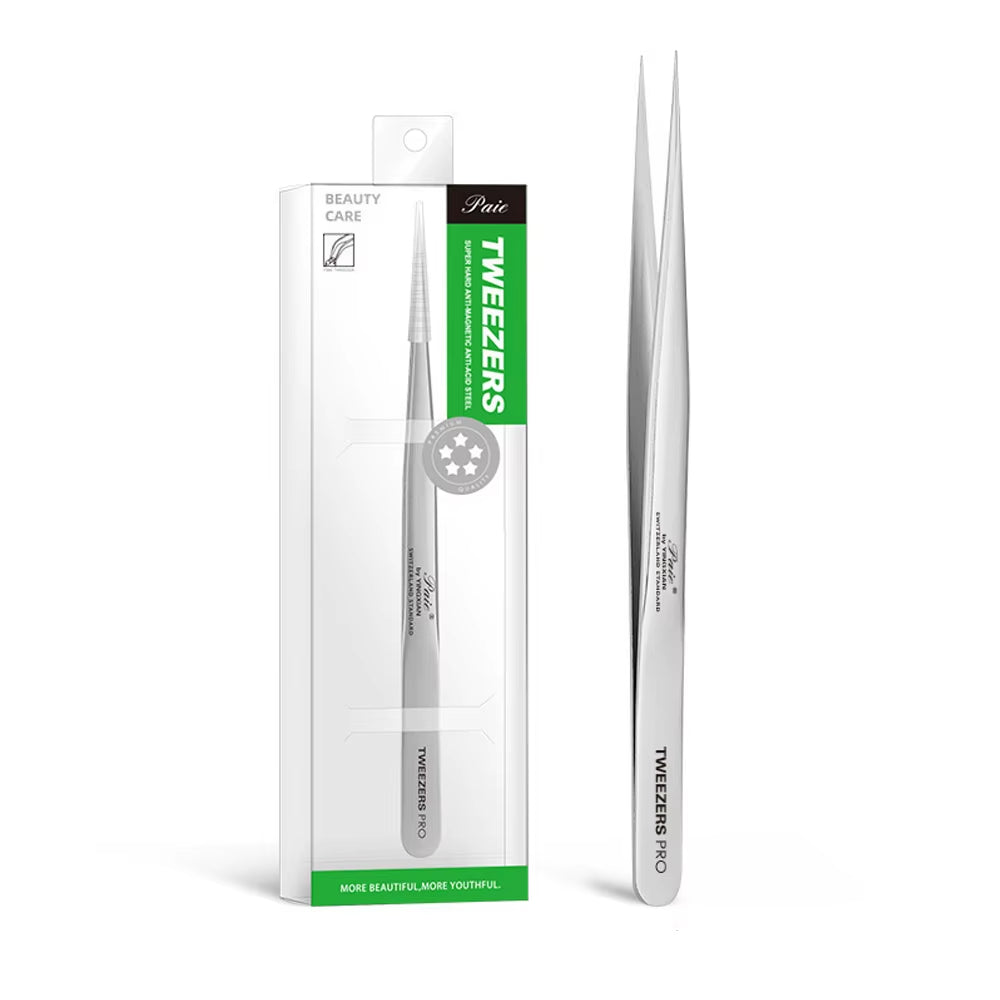 Eyelash Extension Tweezers Pliers Professional Tweezers Stainless Steel High Precision Eyelash Tweezers Scissors Makeup Tool
