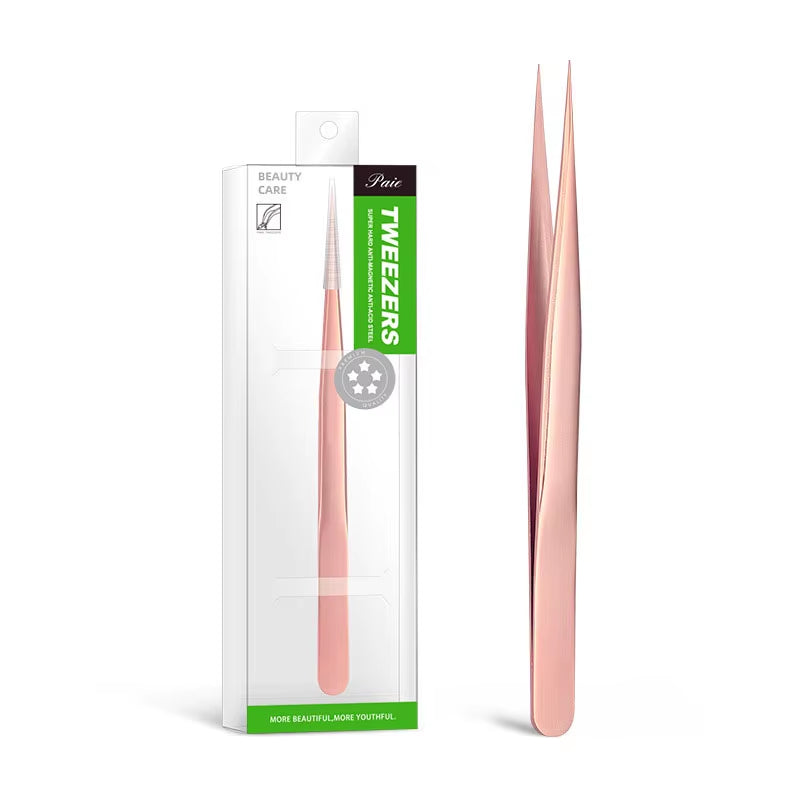 Eyelash Extension Tweezers Pliers Professional Tweezers Stainless Steel High Precision Eyelash Tweezers Scissors Makeup Tool