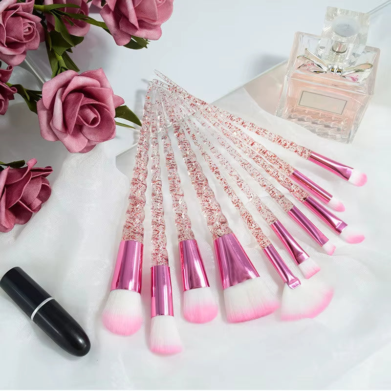 Unicorn Makeup Brushes Sets Maquiagem Foundation Powder Cosmetic Blush Eyeshadow Women Beauty Glitter Make up Brush Tools