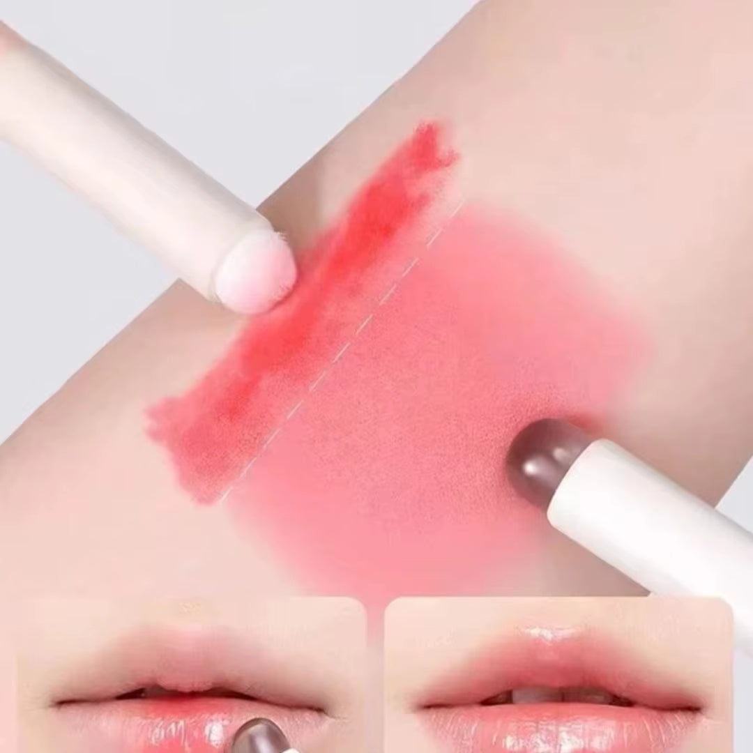 1/2Pcs Silicone Lip Brush round Head Smudge Brushes Dust-Proof Covered Lip Brush Multifunctional Cosmetics Lipstick Makeup Tools