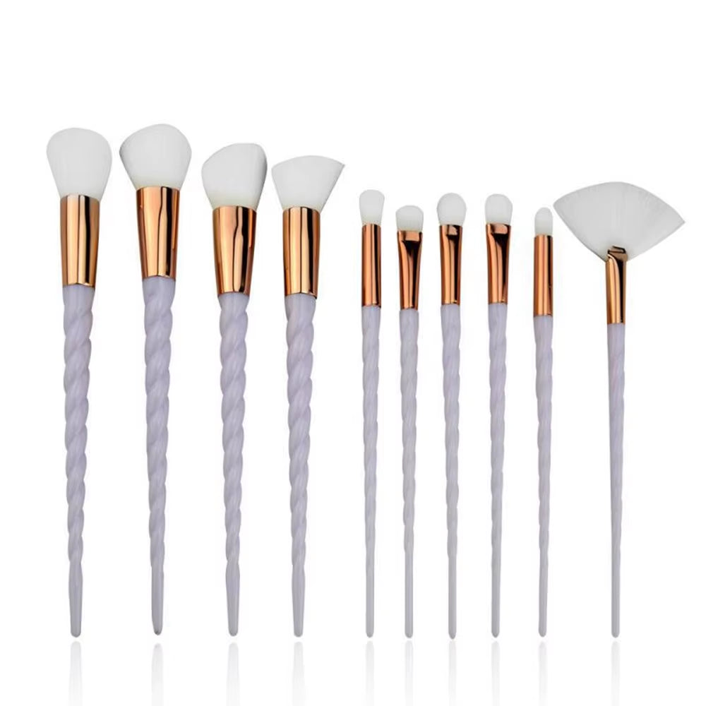 Unicorn Makeup Brushes Sets Maquiagem Foundation Powder Cosmetic Blush Eyeshadow Women Beauty Glitter Make up Brush Tools