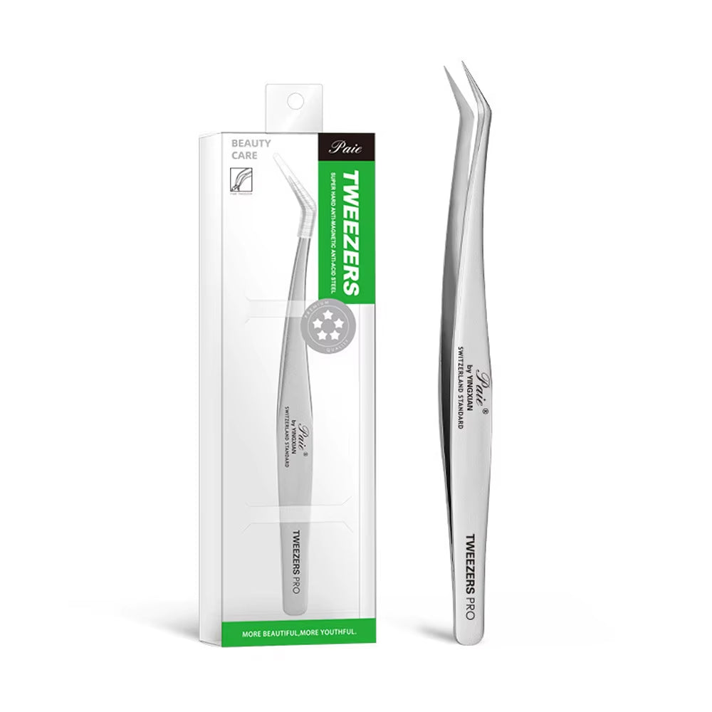 Eyelash Extension Tweezers Pliers Professional Tweezers Stainless Steel High Precision Eyelash Tweezers Scissors Makeup Tool