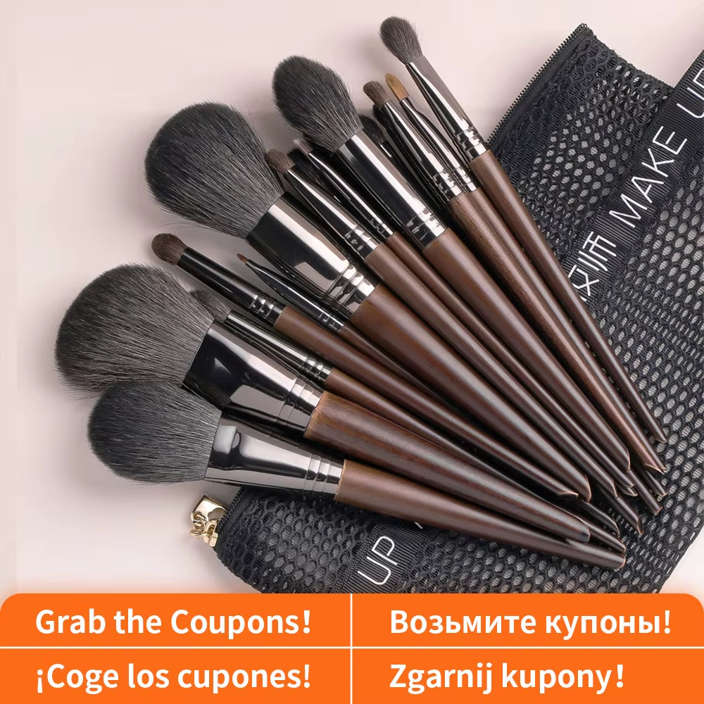 Pro Makeup Brushes Set Eye Shadow Foundation Powder Eyeliner Eyelash Lip Make up Brush Cosmetic Beauty Tool Kit Hot
