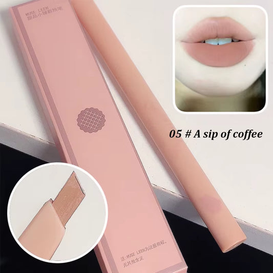 Dessert Lip Liner Automatic Rotating Waterproof Lasting No Color Outline Lip Lipstick Pen