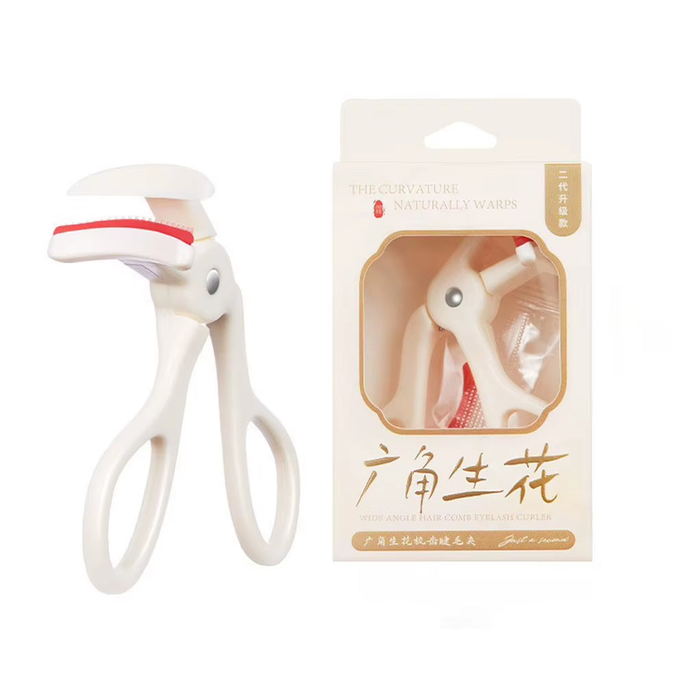 Fine Comb Tooth Wide-Angle Eyelash Curler Local Eyelash Curler Natural Curling Long-Lasting Shaping Eyelash Tools