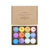 12Pcs/Set Bath Bubble Ball Kit Essential Oil Bath Salts Skin Care Exfoliating Moisturizing Shower Bath Balls Accessories