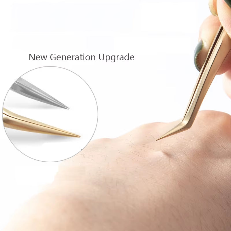 Eyelash Extension Tweezers Pliers Professional Tweezers Stainless Steel High Precision Eyelash Tweezers Scissors Makeup Tool